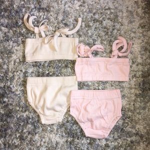 Two piece crop top set